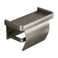 thumbnail image 1 of WRKEKC Clearance No-Drill Toilet Paper Dispenser with Storage Compartment, Durable Metal Design, 1 of 6