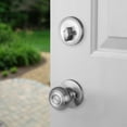 thumbnail image 3 of Dynasty Hardware DEN-SIE-100-15 Denver Front Door Handleset, Satin Nickel with Sierra Knob, 3 of 3