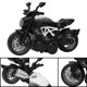 thumbnail image 4 of Motocicleta de juguete de aleación eléctrica, modelo de moto juguete, con música luz, para regalo de ni?os, decoración de motocicletas, resistente al desgaste, resistencia a caída, 2 coloresBlanco) Khall Tendencias, 4 of 6