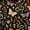 Color 1, variant on Peel and Stick Wallpaper Elegant Black Silver Baroque Floral Damask Ornate Leaves Fleur de Lis 24in x 118in Contact Paper Removable Self Adhesive Wall Mural Wall Decor for Bedroom Kitchen Cabinets