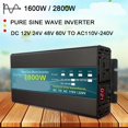 thumbnail image 3 of Pure Sine Wave Inverter DC 12v/24v to AC 1000W 1600W 3000W Power Converter Voltage Transformer ,Easy to Operate, 3 of 7