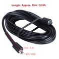 thumbnail image 3 of Manguera de Extensión, 10m/32.8 Pies Fácil de Limpieza de Agua de Agua Resistente Al Adaptador Masculino Para Limpieza de Alta Presión, 3 of 7