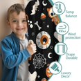 thumbnail image 3 of Blackout Kids Curtains,Halloween Ghosts and Spooky Elements Childrens Insulated Curtains Set Of 2,Bedroom Essentials,Toddler Room Decor 42"x54", 3 of 5