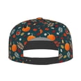 thumbnail image 4 of Balery Baseball Cap Flat Bill Hats for Men Adjustable Size for Running Workouts and Outdoor Activities All Seasons Dad Hat(Autumn with Pumpkins ), 4 of 9