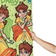 thumbnail image 2 of Cortina de ducha de princesa Daisy, hermoso juego de cortinas de ducha de dibujos animados para niños, niñas, dormitorio universitario, baño, accesorios de decoración de bañera a prueba de agua con, 2 of 8