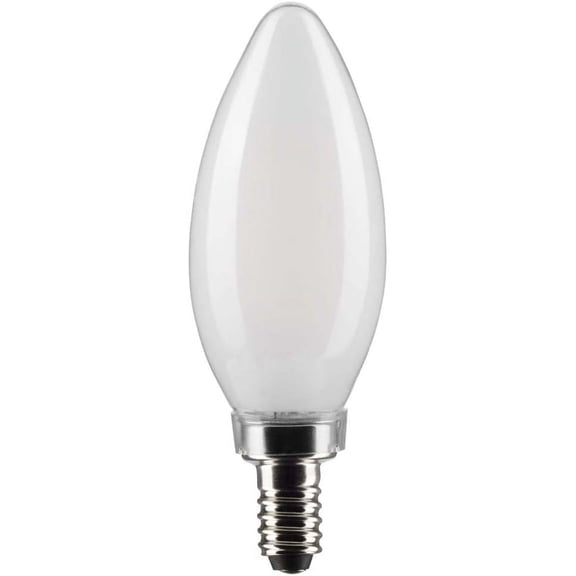 Satco 6Pk 4w B11 LED 2700K Candelabra Base Frosted Dimmable - 40w equiv