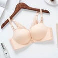 thumbnail image 2 of Sujetador sin costuras Abertura frontal Ropa interior de encaje Sin alambre Sexy Bralette transpirable Racerback, Albaricoque, 32/70 Inevent AP001113-13, 2 of 7