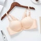 thumbnail image 2 of Sujetador sin costuras Abertura frontal Ropa interior de encaje Sin alambre Sexy Bralette transpirable Racerback, Albaricoque, 36/80 Inevent AP001113-15, 2 of 7