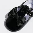 thumbnail image 5 of Meckior Baby Girls Dress Shoes Infant Mary Jane Bowknot Soft Sole PU Leather Princess Wedding Flats for First Walkers 3-18M, 5 of 8