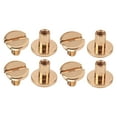 thumbnail image 3 of Chicago Screws Binding Screws 120 Sets Chicago Button Tack Screw 9x8mm Chicago Button For DIY Leather Decoration Bookbinding, 3 of 8