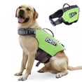 thumbnail image 1 of Dog Life Jacket with Reflective Stripes, Adjustable Dog Life Vest Dog Lifesaver Pet Life Preserver Swimsuit for Small Medium and Large Dogs, 1 of 6