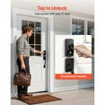 thumbnail image 3 of KFFKFF Keyless Entry Door Lock with Handle Set, Touchpad Electronic Deadbolt with IC Card, Customizable User Codes, Keyed Entry, Auto Lock, 3 of 9