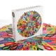 thumbnail image 2 of Rompecabezas HUOGUO Blooming Color 1000 Pieces Challenge, 2 of 5