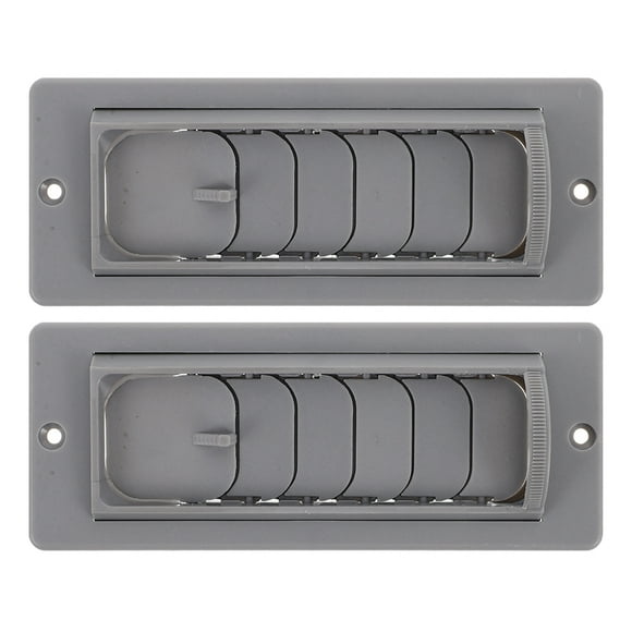 SHISUYAN 2pcs Universal Car Dashboard Air Vent Grille AC Vent For Vehicle Air Conditioning Outlet For Trucks Excavators Vehicles