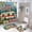 style-582, variant on 4 Piece Bathroom Shower Curtain Sets with Non-Slip Rugs Toilet Lid Cover And Bath Mat Happy Campers Waterproof Personality Pattern Bath Curtain Travel Trailer Camping for Bathtub Decor