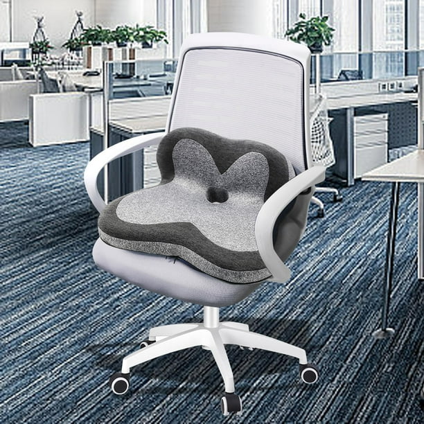 Cojin para Asiento Cojines para Silla de Oficina Almohadilla Antideslizante para Silla Funda Lavable Cojines para Trasero Almohada para Silla de Gris Fernando Cojin del asiento Walmart en linea