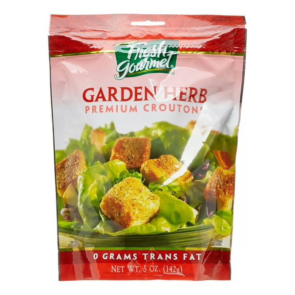 Fresh Gourmet Premium Garden Herb Croutons, 5 Oz.