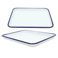 thumbnail image 2 of 2Pcs Rectangular Enamel Baking Pan Pie Baking Pan Food Baking Pan Kitchen Multi-functional Baking Pan, 2 of 9