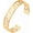 10.Hollow Out, variant on Dainty Gold Bracelet for Women Simple Delicate Thin Cuff Bangle Hook Bracelet 18K Gold Plated Handmade Minimalist Jewelry