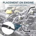 thumbnail image 3 of Manguera de Radiador para BMW Z4 Alta Sellado No.17127585743 | Manguera de Desbordamiento del Reservorio de Refrigerante del Motor Negra 1 Pc, 3 of 7
