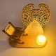 thumbnail image 3 of Poema de ángel navideño Decoración conmemorativa Adorno de madera en memoria de un ser querido Candelabro Decoración Mecedora navideña (1 unidad), 3 of 3