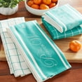 The Pioneer Woman Butterfly Kitchen Towel Set, Blue, 16"W x 28"L, 4