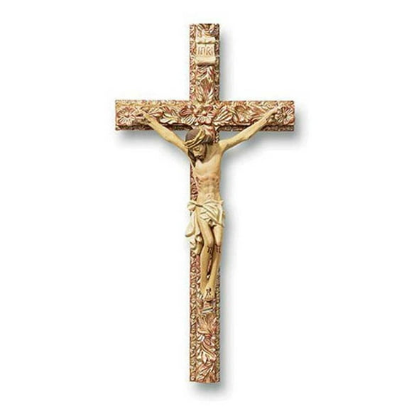 CB Catholic HS100 8 in. Tomaso Ornate Crucifix