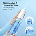 thumbnail image 6 of Cordless Water Flosser for Teeth, IPX7 Oral Irrigator, 320ml Portable Rechargeable Teeth Cleaner, 6 of 7