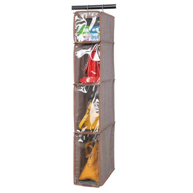 Coofit Organisateur de Sac à Main Suspendu Fenêtre Transparente Sac de Rangement