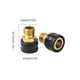 thumbnail image 3 of Naiovety 1 par de extensores de pedal, accesorio de conexión, pieza de bicicleta para ciclismo, negro Ciclismo Dorado, 3 of 6