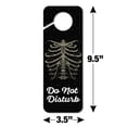 thumbnail image 6 of Rib Cage Skeleton Bones Stars Galaxy Plastic Door Knob Hanger Sign, 6 of 6