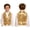 Gold, variant on Sequin Sparkly Vest For Boys Sequin Hip-Hop Jazz Dance Top Party Waistcoat Black 6
