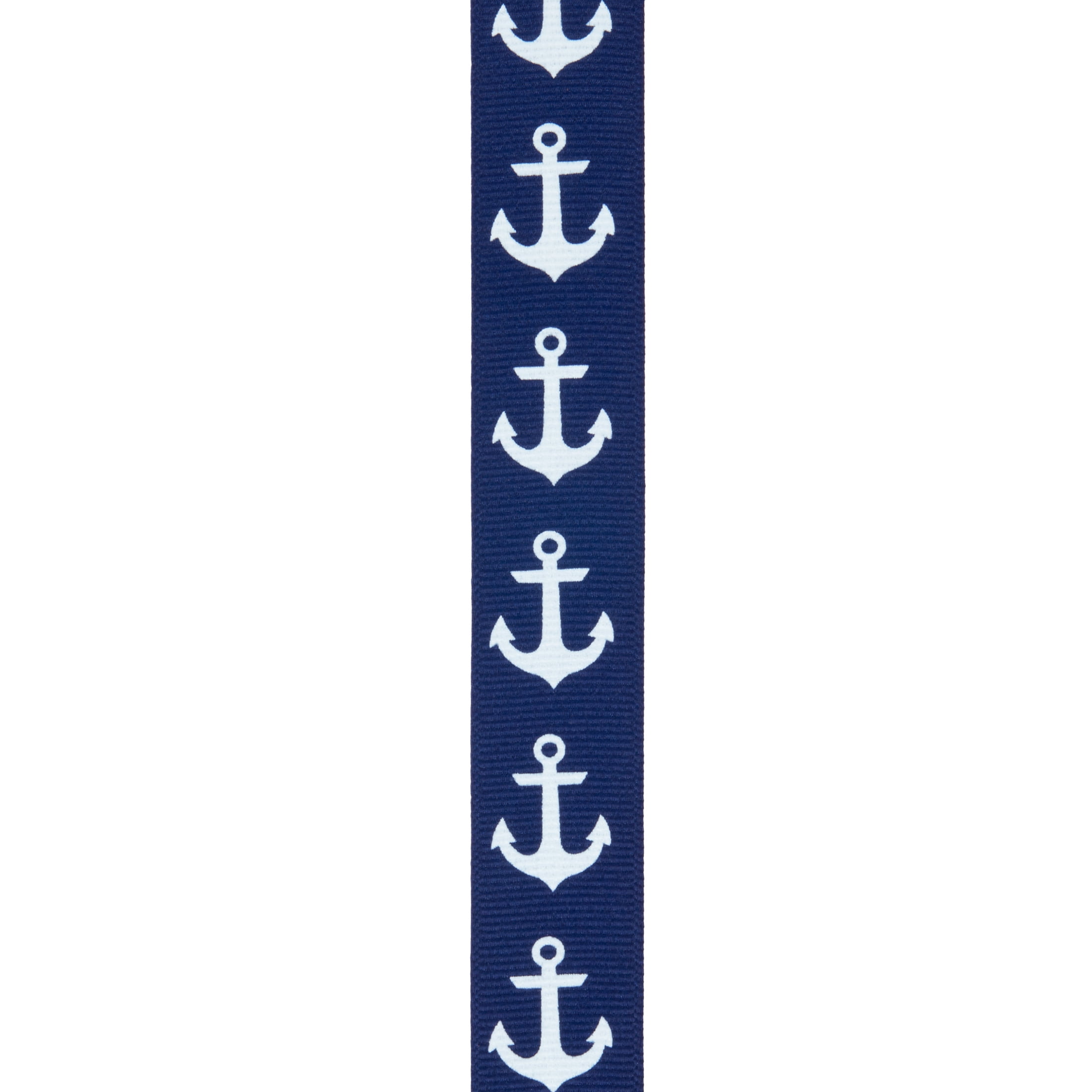 Offray Ribbon, Navy 7/8 inch Grosgrain Polyester Ribbon, 9 feet
