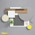 thumbnail image 3 of Adjustable Cordless Light Filtering Panel Track Blinds, Sunset Grey - 46"-86"W X 0"-96"H, 3 of 9