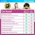 thumbnail image 4 of All Prime Cat Tunnel With Interactive Cat Toy for Cats & Rabbits, 4 of 7