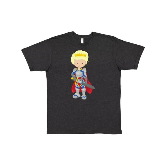 Inktastic Boy Prince, Knight In Shining Armor, Blond Hair T-Shirt