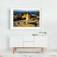 thumbnail image 2 of balanced zen rock stack on shore - Pacific Grove California Photography Beach Coastal Nature Seascape Minimalist Zen White Framed Wall Art Print 24 x 36 inches, 2 of 3