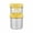 Yellow, variant on Cinvoph 2pcs Breakfast Cup with Lids Ring Handle, Leakproof Reusable Container For Oats, Cereal, Yogurt, Fruit Salad And Casual Snacks 12oz