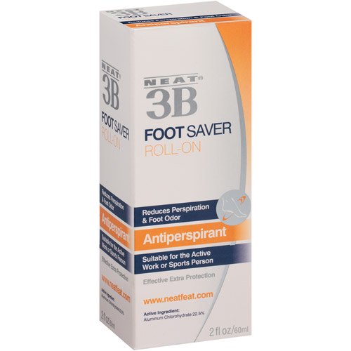 Neat 3B Foot Saver RollOn Antiperspirant, 2 fl oz