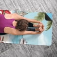 thumbnail image 5 of Santa Claus Yoga Towels with Storage Bag, 72.8"x26.8", Suitable for Yoga, Pilates, Fitness, etc., 5 of 6
