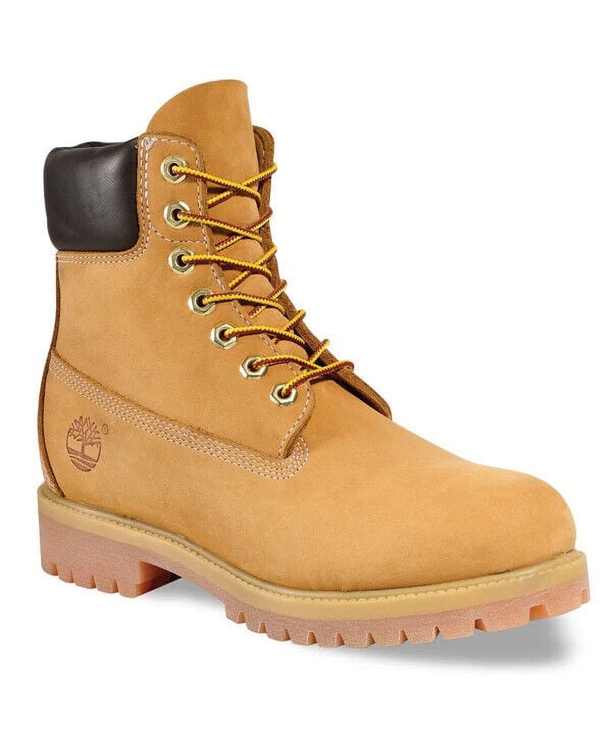 JBU Men Duck Lace Up Waterproof Boots, Fur Insoles, Brown 
