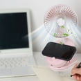 thumbnail image 6 of XGFHYJEH Desk Fan, Small Fan, Tabletop Fan, Small Desk Fan, Small Fans for Desk, Desk Fans for Home, Desk Fans Small Quiet, Portable Personal Electric Fan, Desk Fans under $15.00, 6 of 6