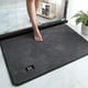thumbnail image 1 of Alfombra antideslizante grande para baño y dormitorio 60x90cm - Negro, 1 of 6