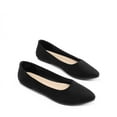 thumbnail image 6 of Women Ballet Flats Pointed Toe Slip On Dress Shoes Comfortable Suede Business Casual Shoes for Work Office Travel, 6 of 6