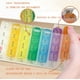 thumbnail image 4 of Pastillero Semanal 4 Tomas Pastilleros para Medicamentos de Viaje, Organizador de Pastillas Portatil y Grande con 28 Compartimentos, 4 of 5