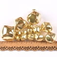 thumbnail image 5 of Cascabeles de plata y oro, decoración navideña para colgar en el árbol de Navidad, cruz de hierro para bodas, hogar cp2683, 5 of 5