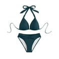 thumbnail image 2 of Traje de baño para mujer, estilo bikini de Europa y América, con efecto lavado, para mujer., 2 of 6