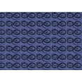 thumbnail image 1 of Ahgly Company Indoor Rectangle Patterned Royal Blue Area Rugs, 5' x 7', 1 of 6