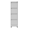thumbnail image 2 of Hassch Rolling File Cabinet with Lock for Home Office, Metal File Cabinet with 4 Drawers for A4/Letter/Legal, Assembly Required, White, 2 of 11