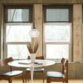 thumbnail image 2 of Harrow 1-Light Matte Black Pendant with Clear Glass Shade, 2 of 8